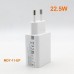 Блок питания - зарядный адаптер Xiaomi 22w быстрый QC3.0 (MDY-11-EP)