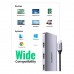 Хаб - адаптер мультипортовый UGREEN 9-in-1 HDMI Ethernet USB-C Hub (40873)