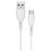 Кабель скоростной для зарядки и передачи данных Borofone BX51 Type-C 1м 3а белый