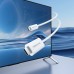 Кабель адаптер Borofone dh11 конвертер USB-C to HDMI 4K 1 метр белый