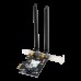 Wi-Fi + Bluetooth адаптер 2 в 1 - сетевая карта с 2 внешними антеннами ASUS PCE-AX1800