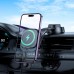 Держатель с беспроводным зарядным HOCO HW24 wireless car holder (center console) 15W