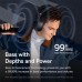 Беспроводные наушники Baseus shaking bass 30 max черные