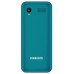 Кнопочный телефон для пожилых людей Maxcom MM814 Power Bank Function Type-C зеленый
