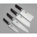 Набор Huo Hou Fire Compound Steel Knife Set (4 ножа с подставкой) HU0033