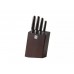 Набор Huo Hou Fire Compound Steel Knife Set (4 ножа с подставкой) HU0033