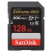 Карта памяти SDXC SanDisk Extreme PRO 128 Gb U3 V30 (140Mb/s) SDSDXXD-128G-GN4IN