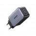 Зарядное устройство - блок питания 3 порта Ugreen Nexode 65W GaN II 2*Type-C + 1*USB (2C1A) 8823366
