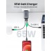 Зарядное устройство - блок питания 3 порта Ugreen Nexode 65W GaN II 2*Type-C + 1*USB (2C1A) 8823366