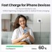 Зарядное устройство - блок питания 3 порта Ugreen Nexode 65W GaN II 2*Type-C + 1*USB (2C1A) 8823366