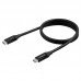 Кабель Edimax UC4 USB-C - USB-C (male - male) Thunderbolt 3 0.5 м (UC4-005TB)