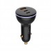 Зарядное устройство для авто Ldnio c102 160W 2 USB-С + 1 USB-A 3 port car charger адаптер быстрой зарядки