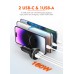 Зарядное устройство для авто Ldnio c102 160W 2 USB-С + 1 USB-A 3 port car charger адаптер быстрой зарядки