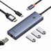 Мульти-адаптер хаб Baseus Flite 6-Port Type-C to HDMI4K 3*USB 3.0 RJ45 (B00052807813-00)