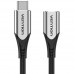 Кабель удлинитель Vention Thunderbolt 3 - USB 3.1 Type-C M-F (60W 20V 3A) 4K 60HZ 1 метр