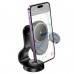 Беспроводное зарядное + Холдер Hoco HW28 Excelso 2-in-1 wireless fast charging car holder (center console)