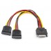 Кабель - разветвитель 1 на 2 сата 1*Sata to 2*Sata TCOM