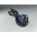Кабель Gresso Vga 2m, модель V4002, male to male папа-папа, 2 феррита, черно-голубой, кулёк