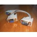 Переходник разветвитель V4006 Vga male to 2 Vga female - папа на 2 мамы