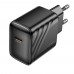 Блок питания Hoco CS24a 25W зарядное устройство - адаптер 1 USB-C черный