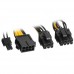 Кабель - переходник - Разветвитель питания Cablexpert CC-PSU-85 2*6+2 pin -- 8 pin