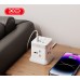 Сетевой удлинитель XO WL20 20W Square 4 розетки + 3 порта (2 USB-A 1 Type-C) кабель 2 метра