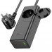 Сетевой удлинитель HOCO NS4 Sharp PD65W / 2C1A desktop socket EU / GER Черный
