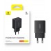 Зарядное устройство Baseus Cube Fast Charger C+U 20W EU Cluster P10111403113-00 Черный