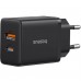 Зарядное устройство Baseus Cube Fast Charger C+U 20W EU Cluster P10111403113-00 Черный