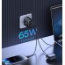 Сетевое зарядное устройство Baseus Cube Pro Fast Charger 2C+U 65W EU Cluster P10152301113-00 Черный