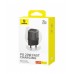 Сетевое зарядное устройство Baseus GaN5S Fast Charger 1C 20W EU P10162503113-00 Черный