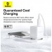 Сетевой адаптер Baseus Palm Fast Charger 1C 20W + Cable Type-C to Type-C P10111602213-01 Белый