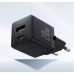 Сетевой адаптер Baseus Palm Fast Charger C+U 20W + Cable Type-C to Type-C P10111608113-01 Черный