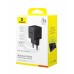 Сетевое зарядное устройство Baseus Palm Type-C+USB 20W P10111608113-00 Черное