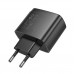 Сетевое зарядное устройство Hoco CS63A Bright PD65W (1A1C) Черное
