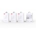 Сетевое зарядное устройство XO L116 PD30W/QC18W (1USB-C+1USB-A) с кабелем Lightning Белое