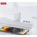 Сетевое зарядное устройство XO L117 PD45W/QC18W (2USB-C+1USB-A) с кабелем Type-C Белое