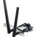 WiFi 7 + Bluetooth 5.4 адаптер Asus PCE-BE6500 (до 2882 Mbps) 2 внешние антенны