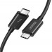 Кабель UGREEN US501 USB-C to USB-C Thunderbolt 4 40Gbps 100W 2 метра (UGR-60621)