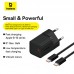 Зарядное устройство - набор с кабелем Baseus GaN5 mini Fast Charger 1C 30W P10110902113-00