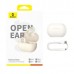 Беспроводные наушники  Baseus Bass 15 Clip Open-Ear TWS белые (A00079500223-00)