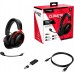 Беспроводные игровые наушники HyperX Cloud III Wireless USB-A / USB-C черно красные (77Z46AA)