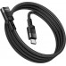 Удлинитель USB-C папа мама 120 см - HOCO U107 Type-C-to-Type-C Extension Cable