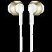 Наушники вкладыши JBL T205 проводная гарнитура Rose Gold (JBLT205RGD)
