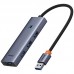 Хаб-адаптер Baseus UltraJoy Series 4-Port HUB AIR - USB-A to 4*USB3.0 (B0005280A813-02)