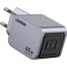 Зарядное устройство Ugreen Wall Charger x707 2 выхода USB-C GaN 45W (UGR-35008)