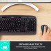 Комплект (клавиатура + мышь беспроводные) Logitech MK330 Wireless UA раскладка черная (920-003989)