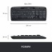 Комплект (клавиатура + мышь беспроводные) Logitech MK330 Wireless UA раскладка черная (920-003989)