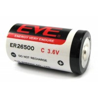 Батарейка литиевая EVE ER26500 C 3.6V LiSOCl2 STD типоразмера 26500 (C) 8500mAh