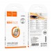 Адаптер переходник HOCO ua36a - Type-C f to iphone m с индикатором LED золотистый